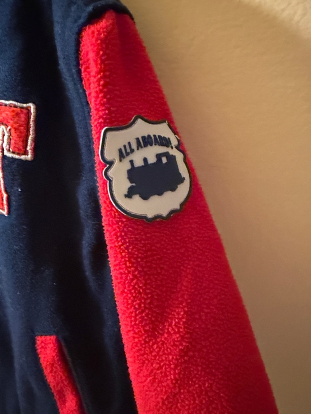 Thomas & Friends Bright Red Fleece Hoodie - Picture 3 of 4